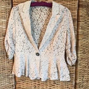 Lace jacket